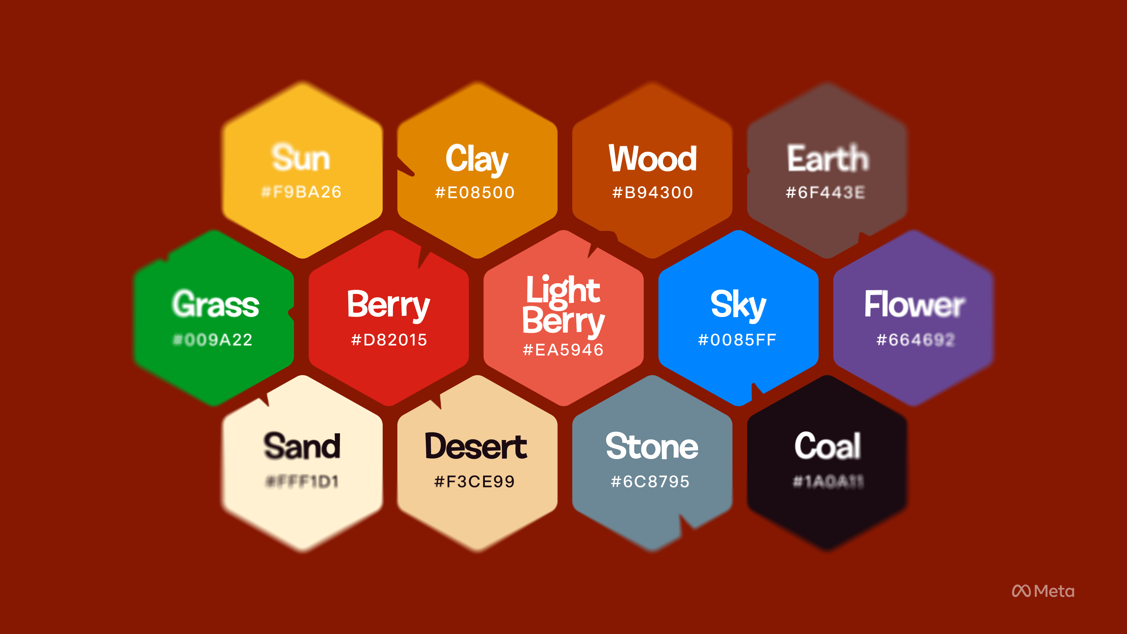 a page from the horizno worlds survive styleguide for the colours