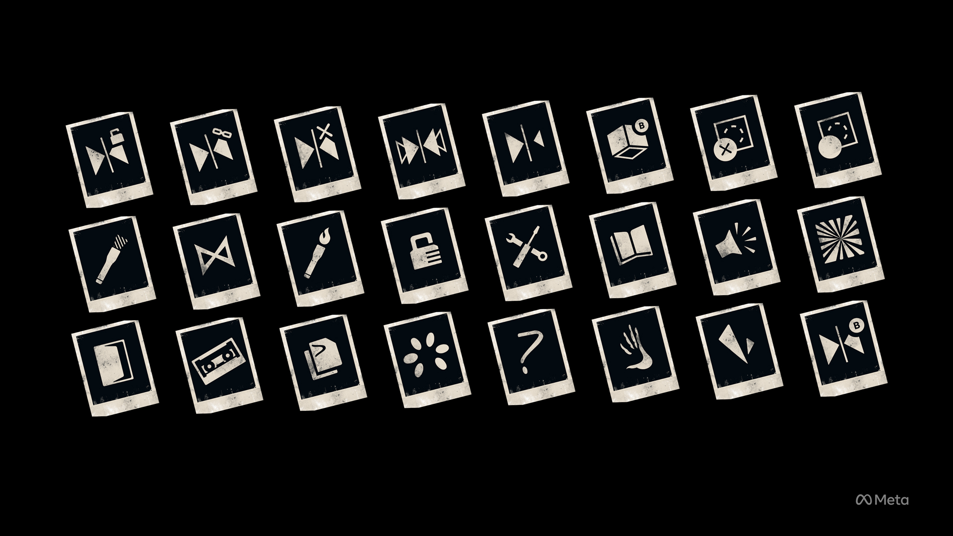 styleguide page for shattered VR