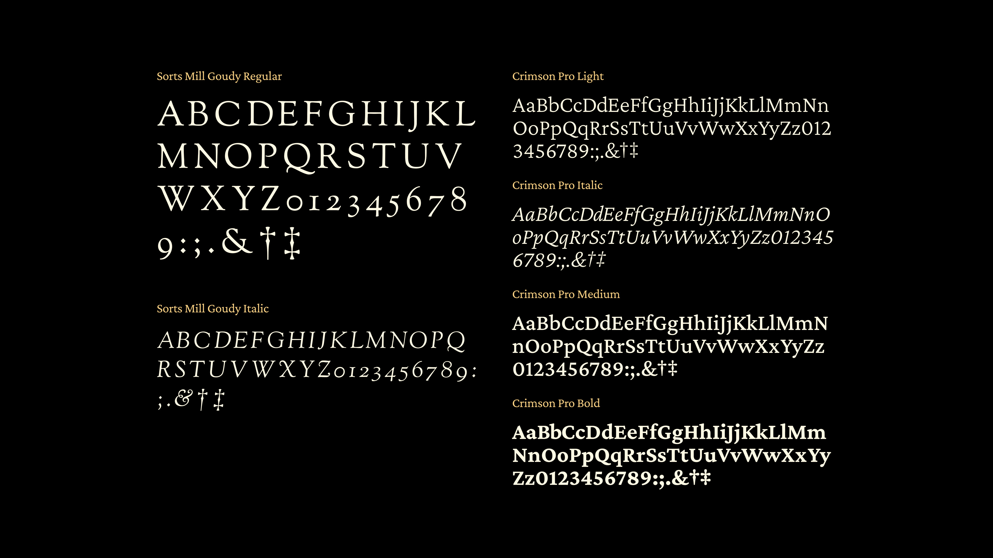 page from the unreal fairytale styleguide